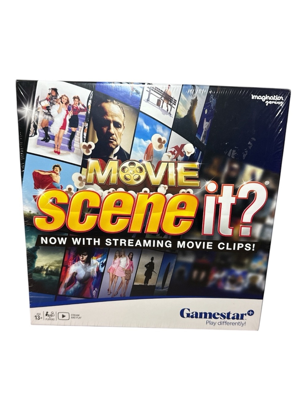 NEW! Gamestar Movie Scene It? Board Game Movie Trivia-Factory Sealed App Version